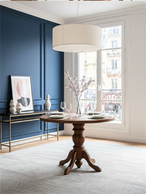 Woodenbend Tonga Ceviz Rengi Masa Sandalye Takımı 100x100 İskandinav Modern 4 Kayın Ağacı Sandalyeli