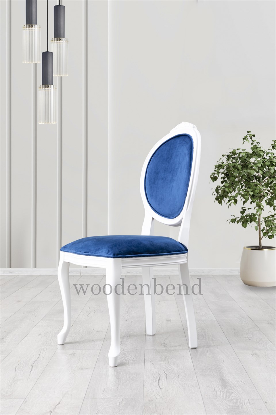 Milena Beyaz Sandalye