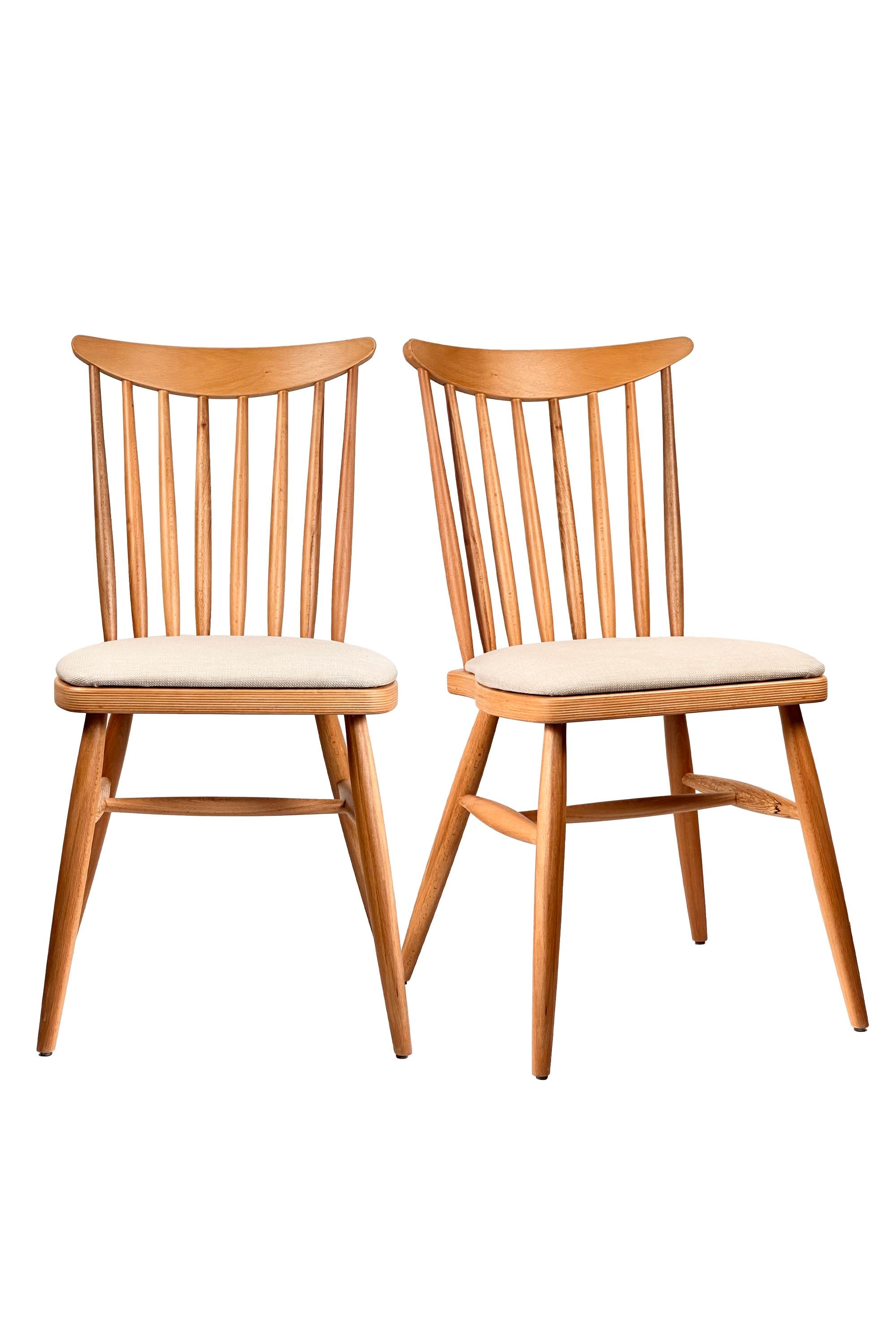 Woodenbend Aldo Naturel Ahşap Sandalye ( 2 Adet) 