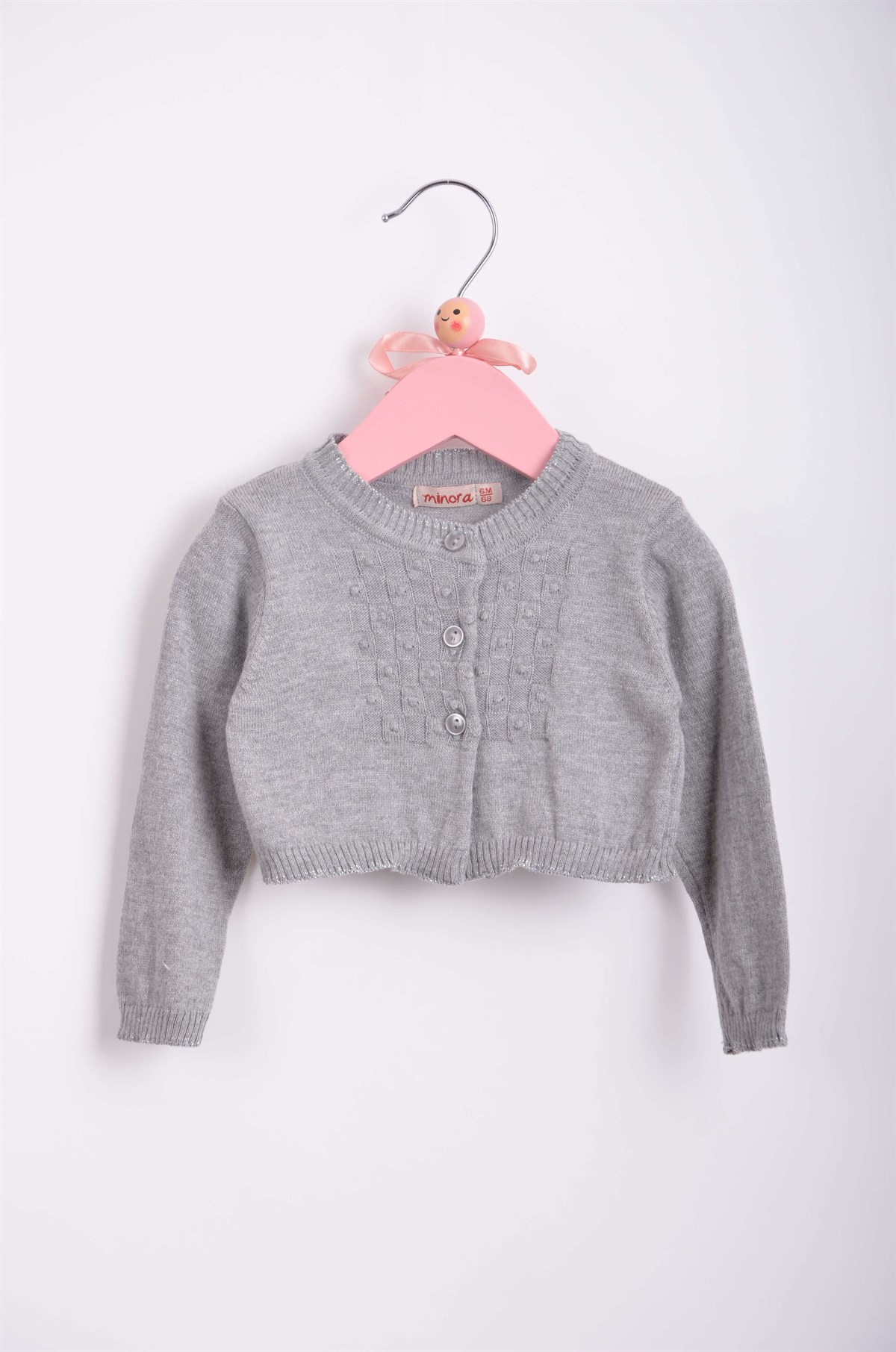 Gri Ponpon Bolero