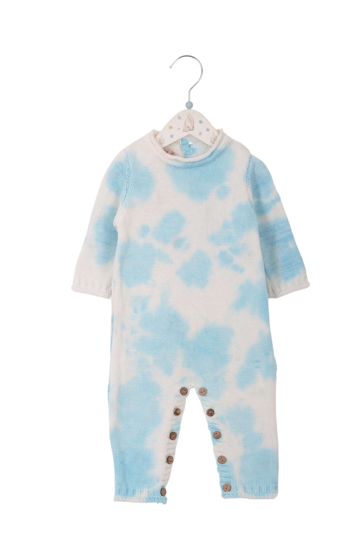 Kışlık Triko Batik Tulum Kemik