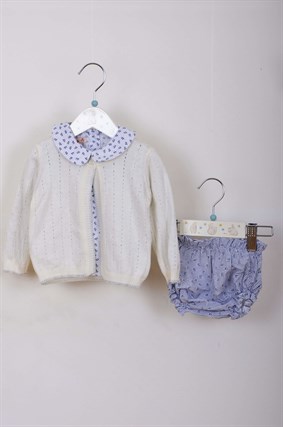 Ajur Hırka 3lü Takım 