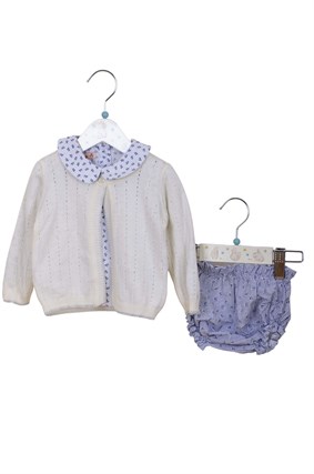 Ajur Hırka 3lü Takım 