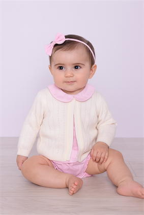 Ajur Hırka 3lü Takım KEMİK