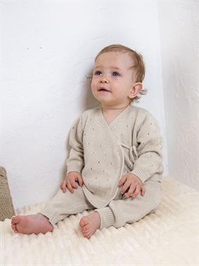 Kışlık Triko Kruvaze Takım BEJ