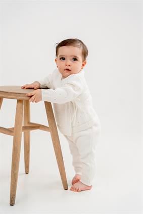 Kışlık Triko Kruvaze Takım KEMİK