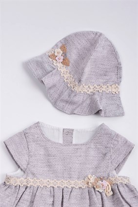 Kız Bebek Kız  Bebek Elbise MOR