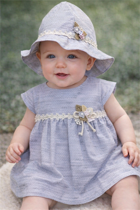 Kız Bebek Kız  Bebek Elbise MOR