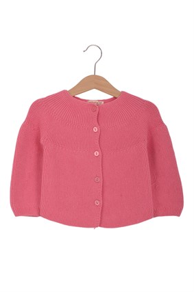 Links Örgü Hırka PEMBE