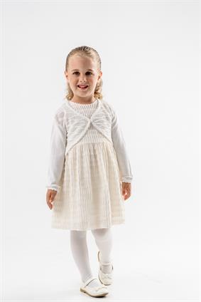 Triko Dalgalı Bolero Kemik