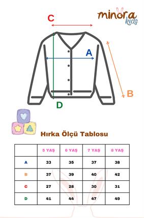 Triko M Nakış Hırka Lacivert