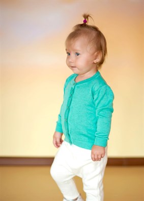 Triko Minora Arma Detaylı Hırka Mint