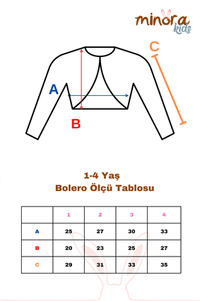 Triko Önü Ajur Bolero Hardal