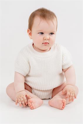 Ünisex Triko Selanik Şortlu Takım Kemik