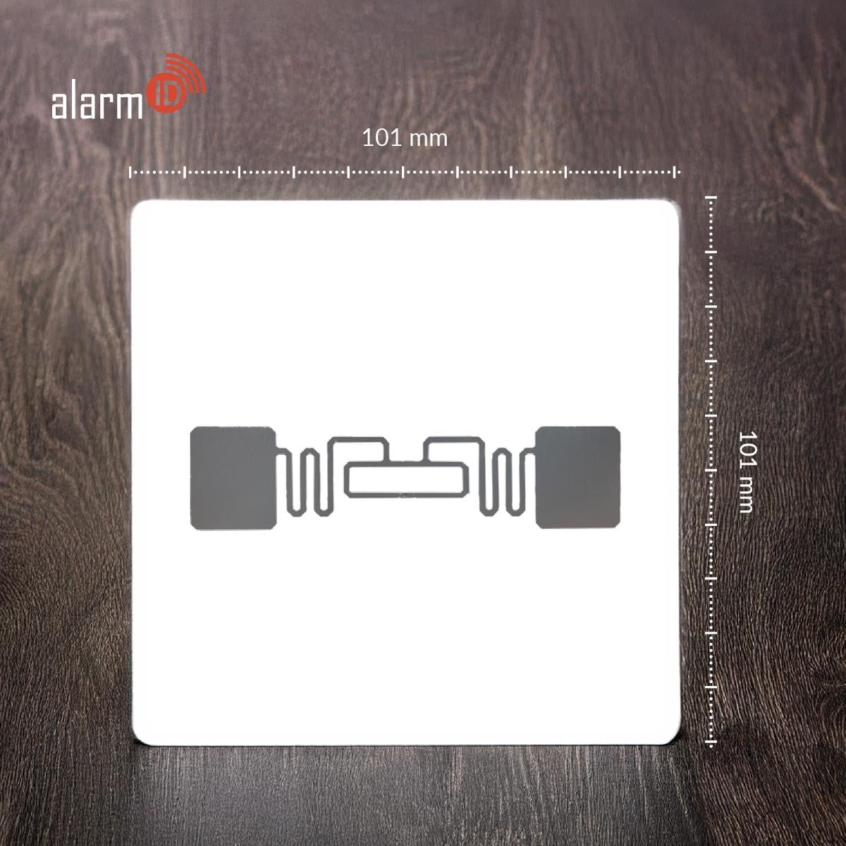 101x101 9662 INLAY U9 RFID ETIKET - Alarmid RFID Market
