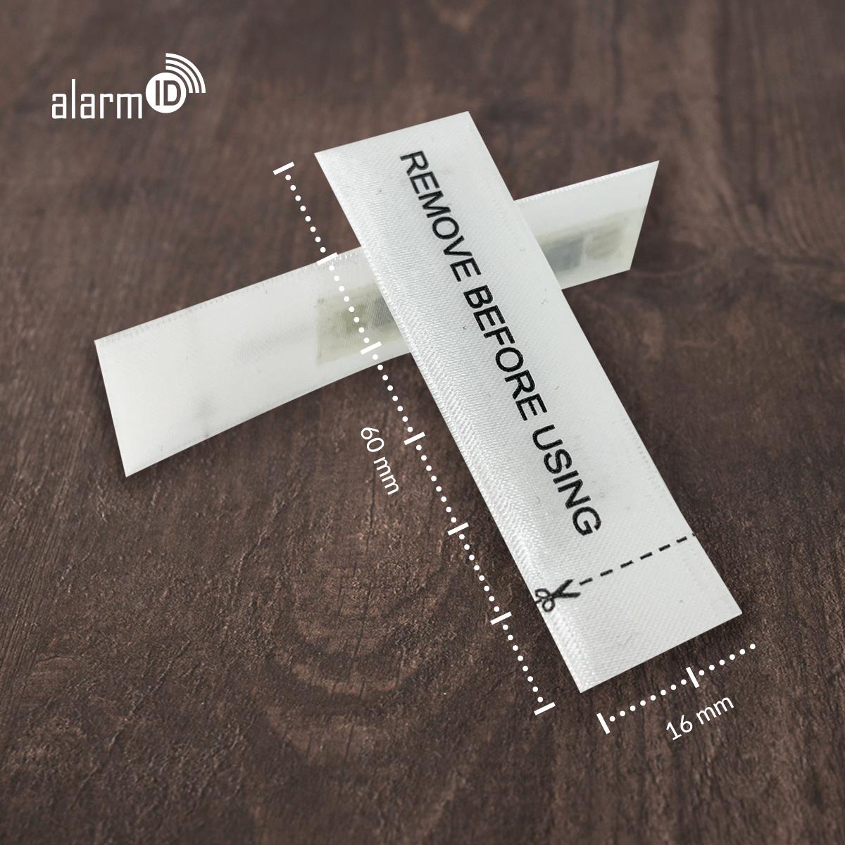 Dikilebilir AM DR Care Label (2 Rezonans) - Alarmid RFID Market