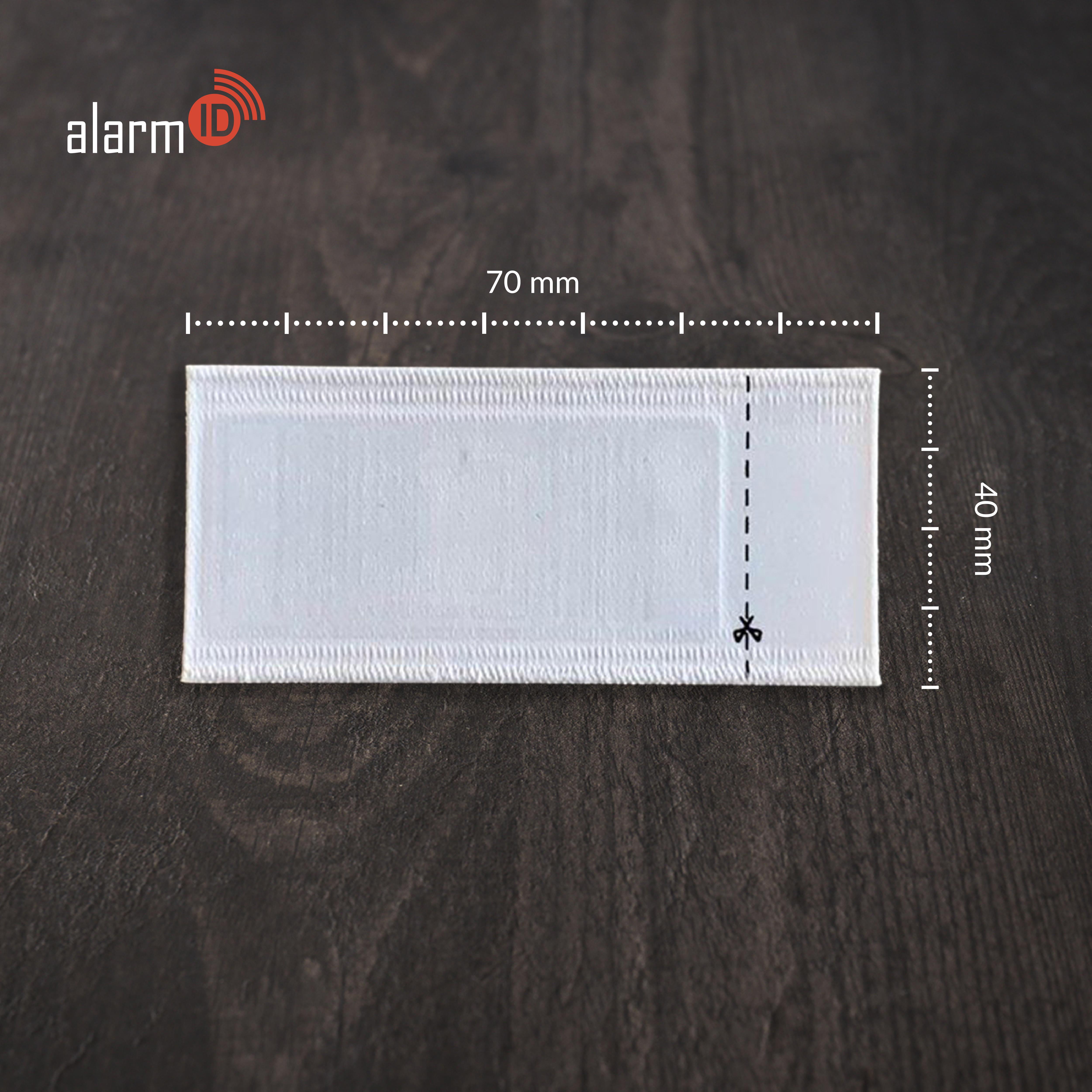 RFID Yıkama Talimat Etiketi TS34100 - Alarmid RFID Market