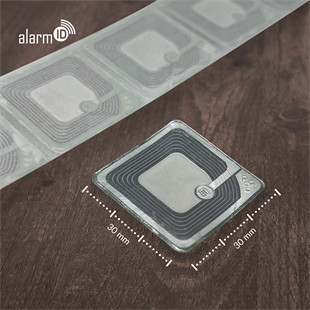3x3 RF Barkodsuz Kağıt Alarm Etiketi (1000 ADET) - Alarmid RFID Market