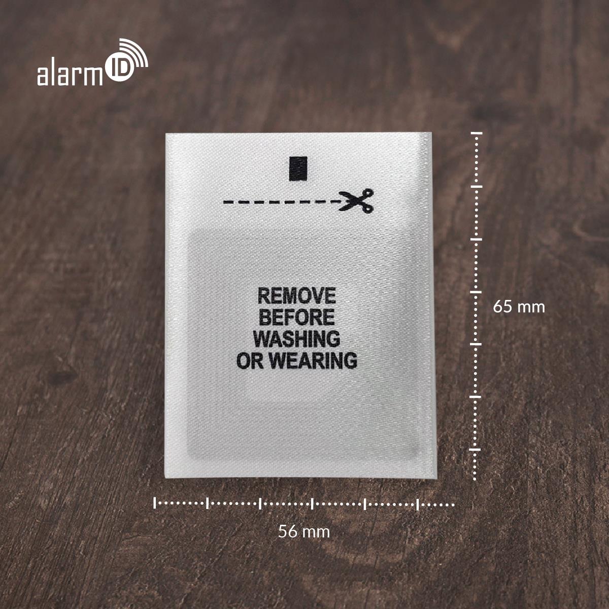 4x4 RF Yıkama Talimatı (1000 Adet) - Alarmid RFID Market