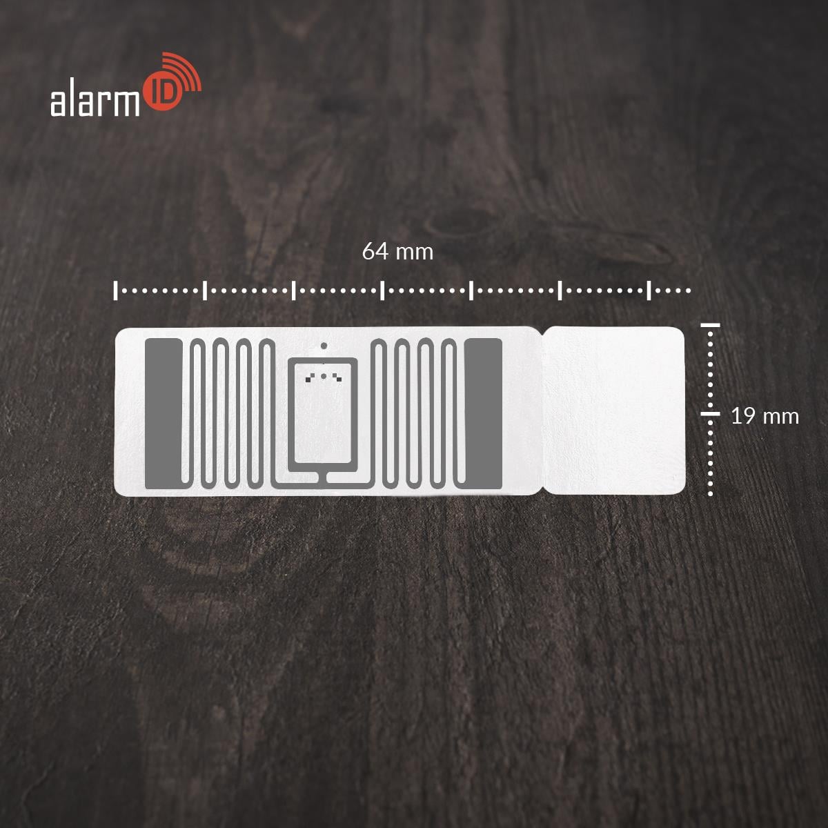 RFID UHF Etiket Perforeli TS 33099-P - Alarmid RFID Market