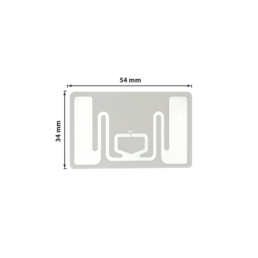 TSG6K MR6-P 34*54MM RFID ETIKET Alarmid IOT Market