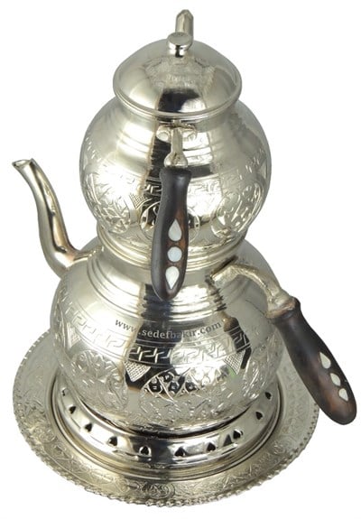 Bakır Fondü Çaydanlık