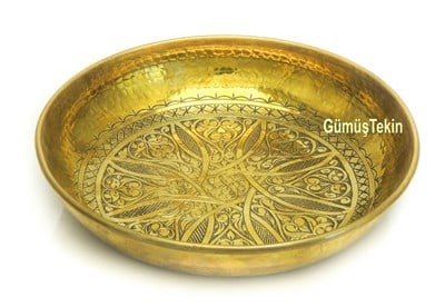 Pirinç Keski İşleme Hamam Tası