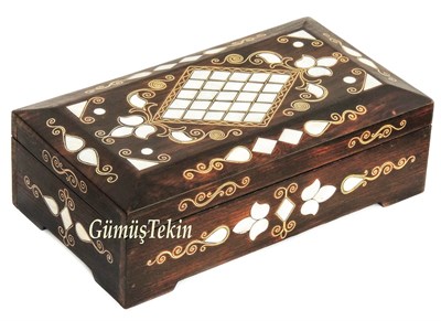 Sedef Kakma Mücevher Kutusu