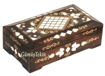 Sedef Kakma Mücevher Kutusu