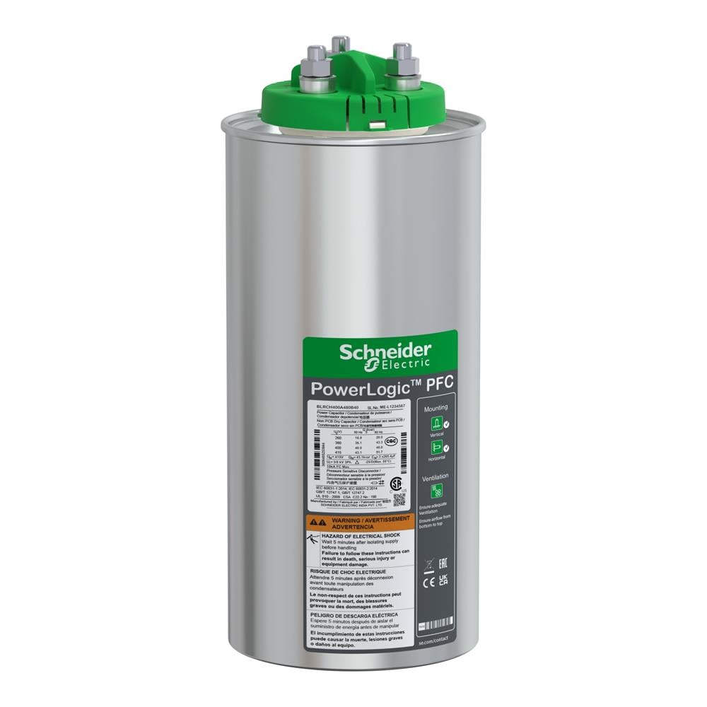 Schneider VarPlus Can HDuty Kondansatör - 50/0 kvar - 440 V - 50/60Hz