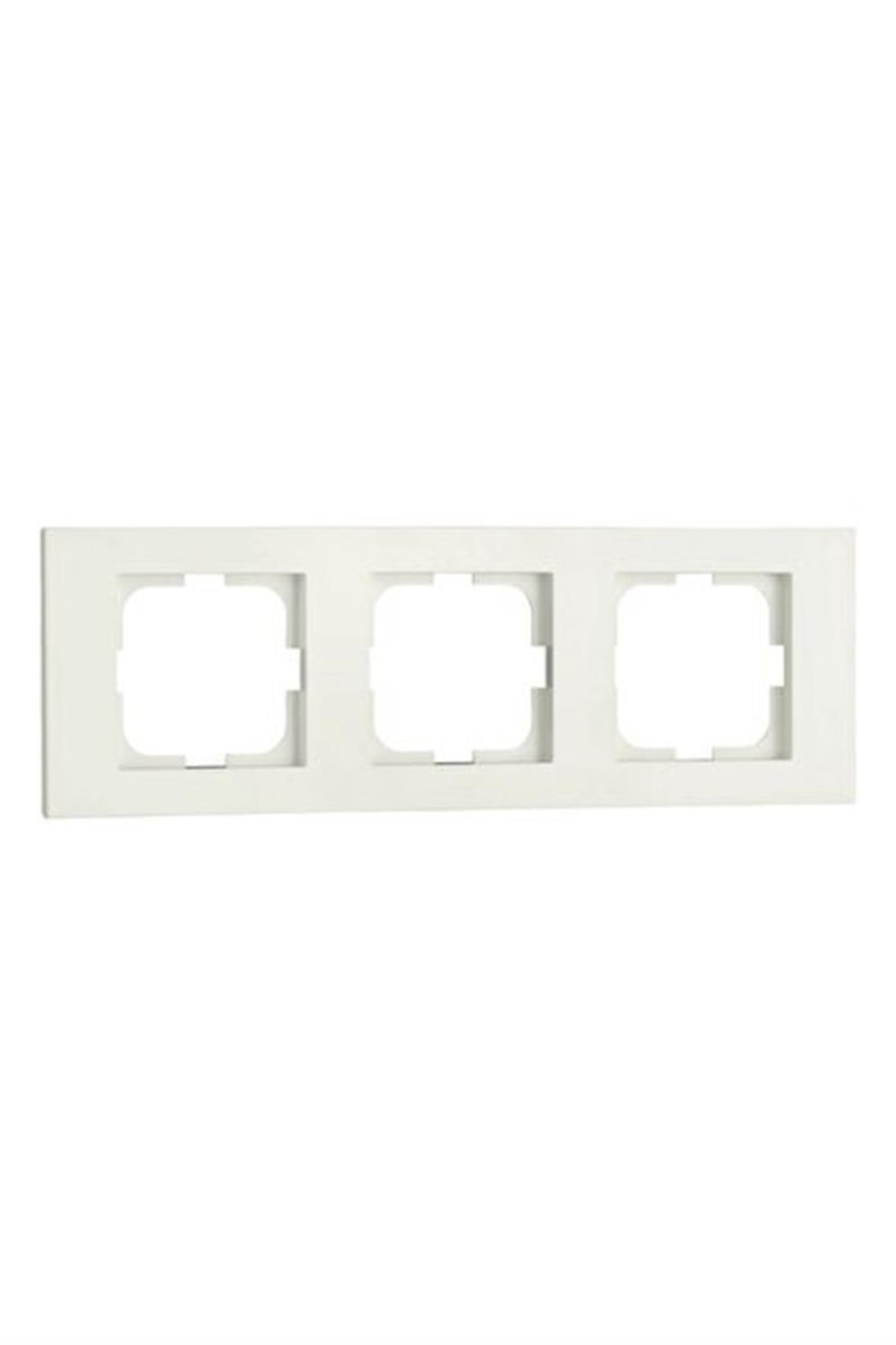 Grano Üçlü Çerçeve Beyaz