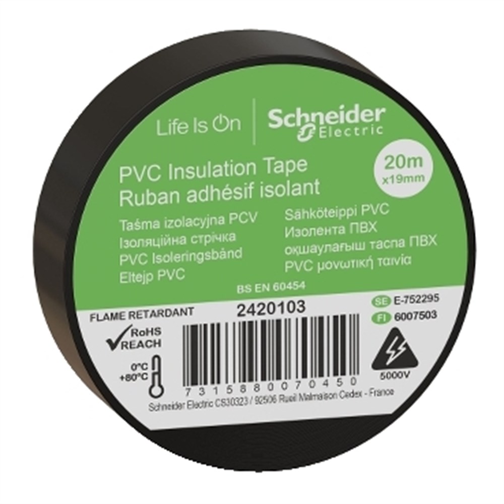 Schneider Thorsman İzolabant 19Mmx20Mt Siyah