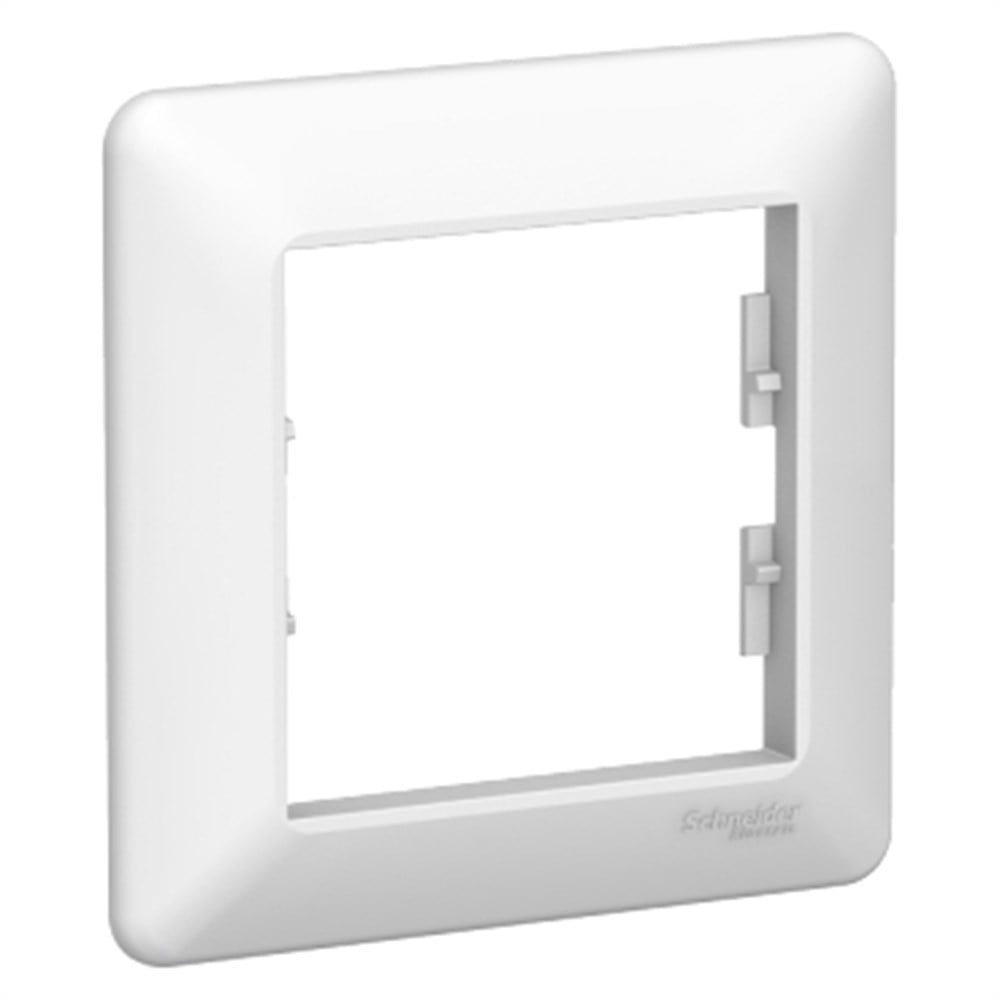 Schneider Asfora Em, 1-Gang Frame White