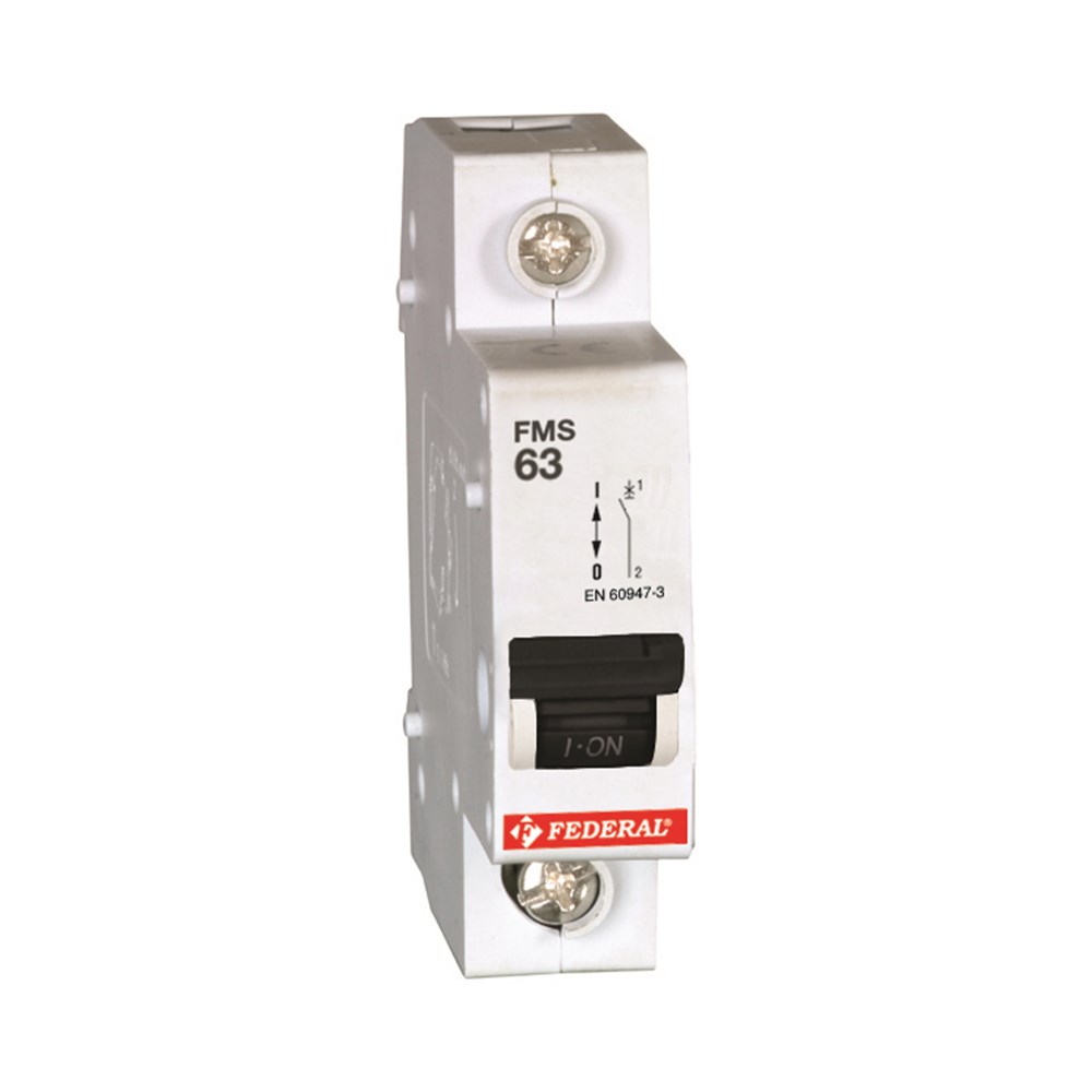 Federal  1X10 A 3 kA C Tipi Otomat