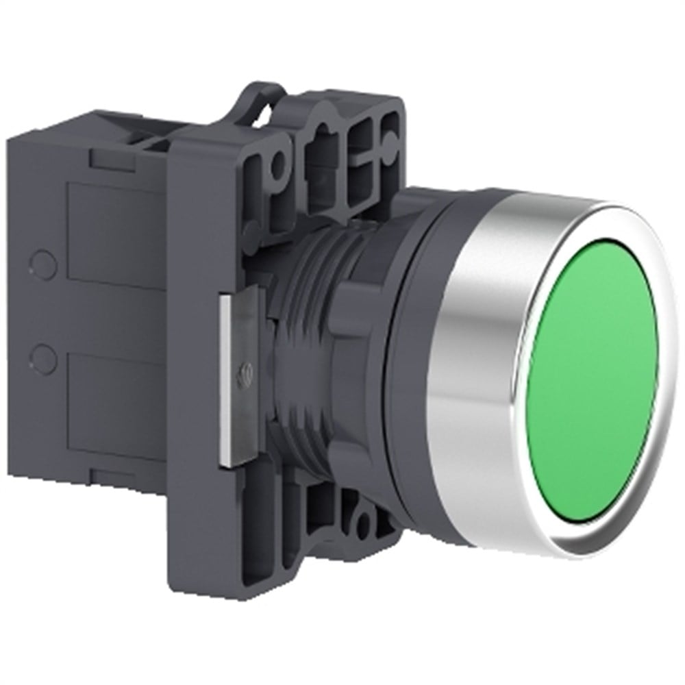 Schneider Pb,Flush,Green,1No