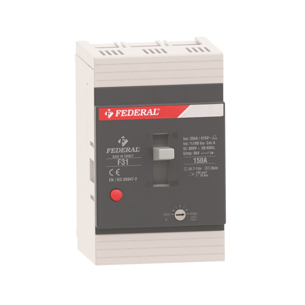 Federal  F31 100 A 35 kA Termik Mağnetik Şalter (Tmş)