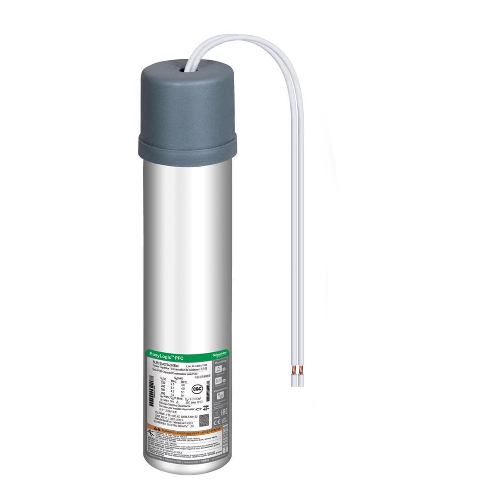 Schneider VarplusCan SDuty kondansatör 1 faz - 4,5 kvar/5,4 kvar - 400 V - 50/60 Hz