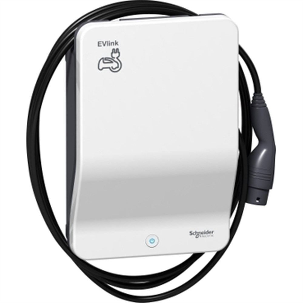  EVLINK WALLBOX SCHNEİDER 22,1KW KABLOLU T2 SOKET E 