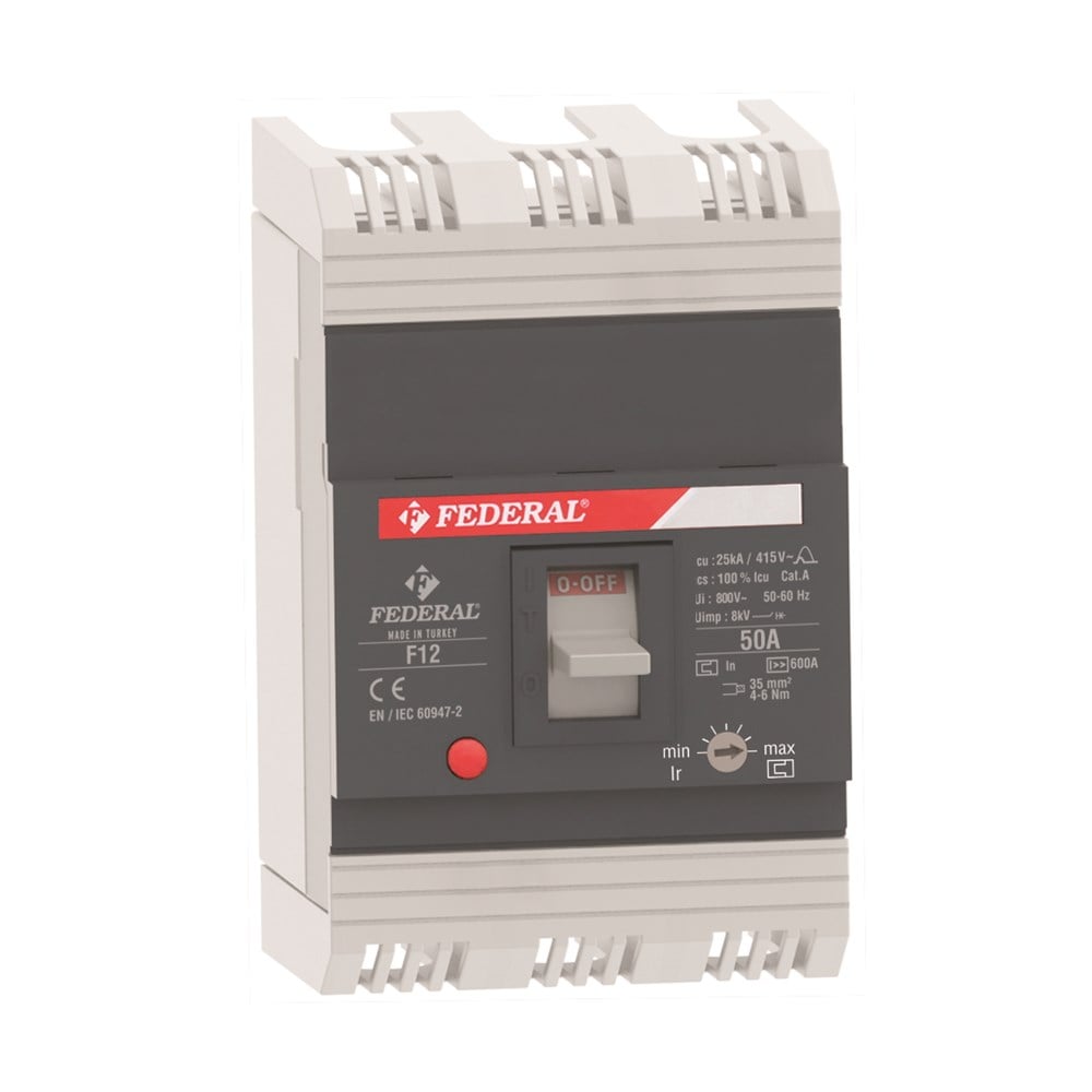 Federal  F12 50 A 25Ka Termik Mağnetik Şalter (Tmş)