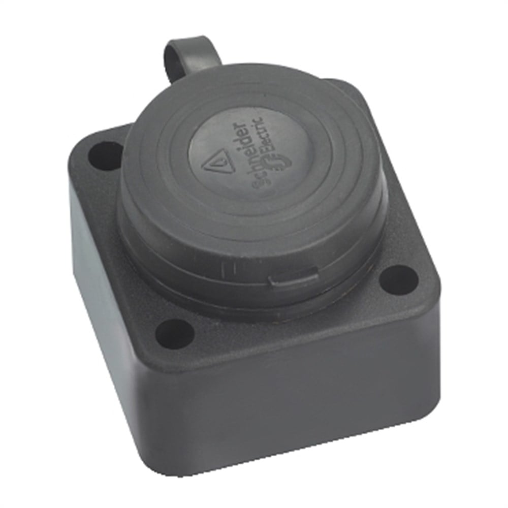 3201-362-0300 ürün görseli Schneider Electric Kauçuk MonP+T 1*16A Duvar Prizi IPofaze 244 3201-362-0300