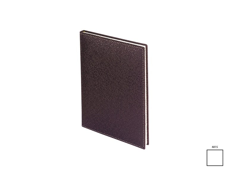 Deri Defter Günlük Journal Ajanda Tarihsiz Düz 160 Yaprak Hilton Vegan 14x20 cm