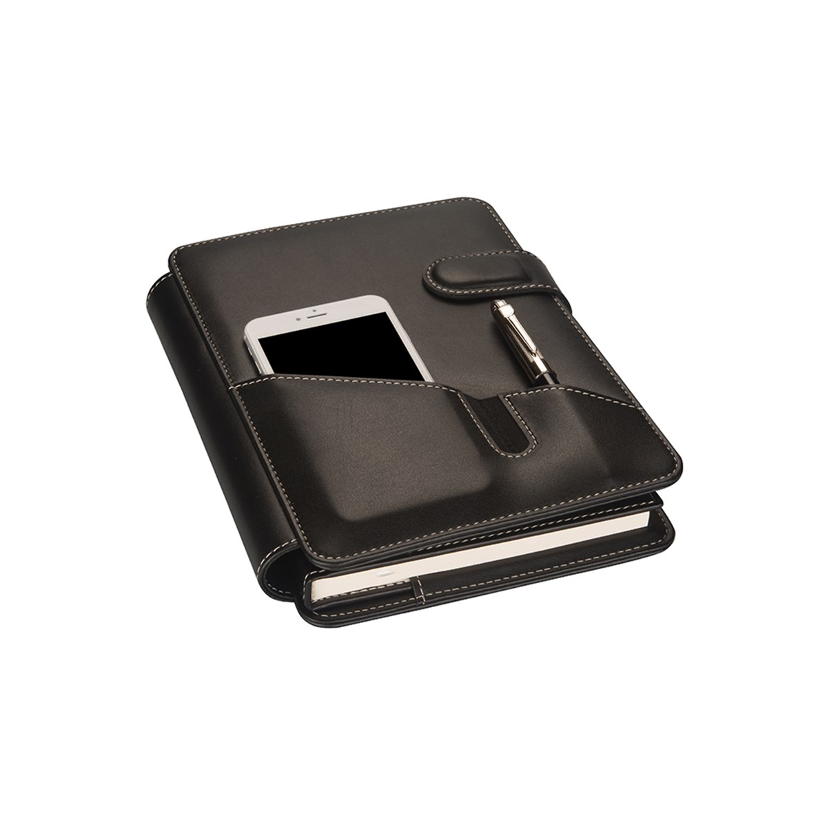 DİPLOMAT TELEFON KILIFLI ORGANİZER AJANDA 17X24 DEFTERLİ 