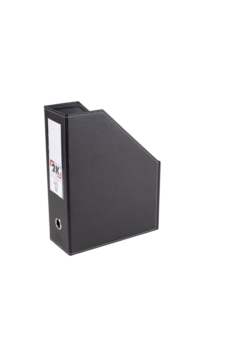 MAGAZİNLİK SUNİ DERİ MASA ÜSTÜ A4 9 CM GENİŞ 23X30 CM