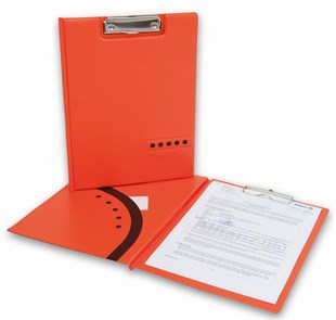 A4 PVC DOUBLE COLOR LÜKS KAPAKLI SEKRETER BLOK TABLASI (100 YAPRAK)