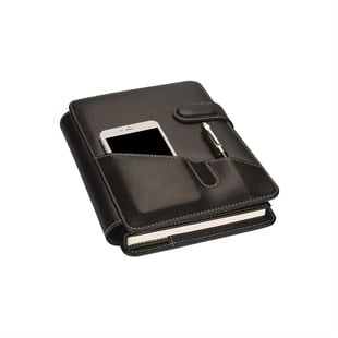 DİPLOMAT TELEFON KILIFLI ORGANİZER AJANDA 17X24 DEFTERLİ 