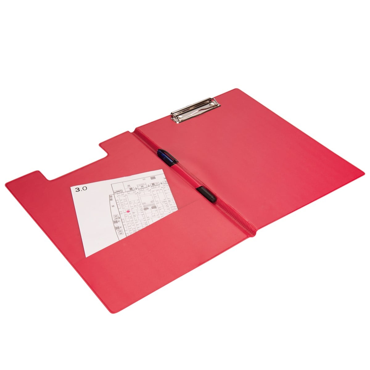 A4 PVC KAPAKLI SEKRETER BLOK TABLASI (100 YAPRAK) 
