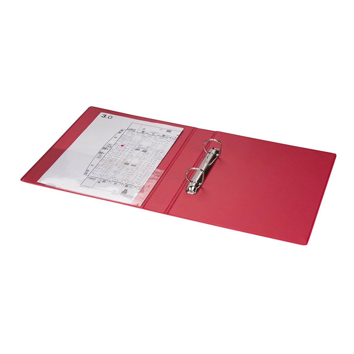 A5 PVC 2 HALKALI ÖĞRENCİ ve OFİS TİPİ EVRAK SUNUM KLASÖRÜ İÇ CEPLİ 19,5X23 CM (200 YAPRAK) 