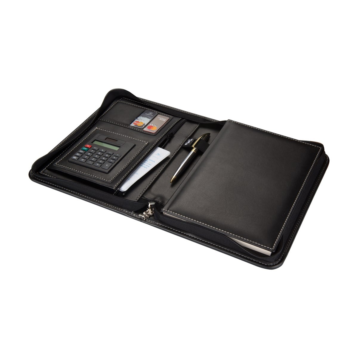 DİPLOMAT FERMUARLI ORGANİZER KARELİ 17X24 DEFTERLİ 