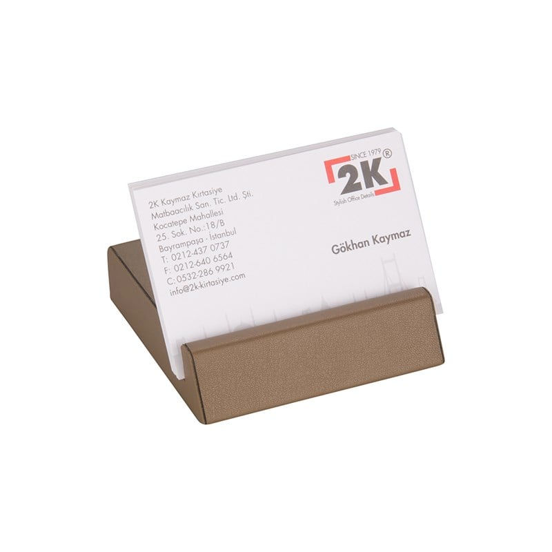 Kartvizitlik ve Telefon Tutucu Masaüstü Business Card and Phone Holder Rainbow Vegan 7,7x7,7 cm