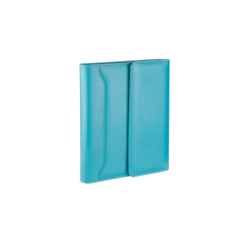 Organizer Ajanda Kılıflı Tarihsiz Çizgili 160 Yaprak 17x24 Defterli Mıknatıs Kapaklı Rainbow Vegan 22x26 cm